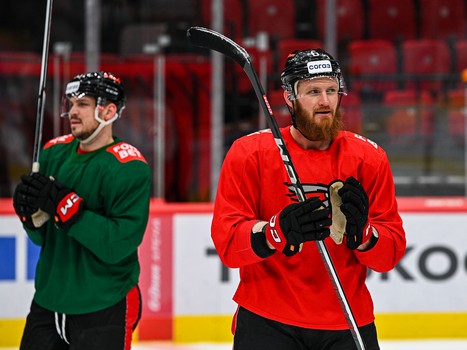 Открытая тренировка «Авангарда» перед вторым раундом плей-офф