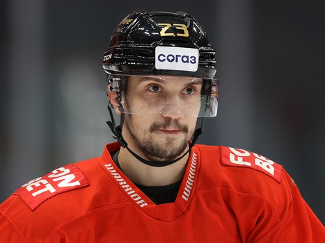 Раскатка «Авангарда» перед матчем с «Локомотивом»