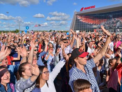 "Территория Авангарда". Часть 1. Площадь у арены