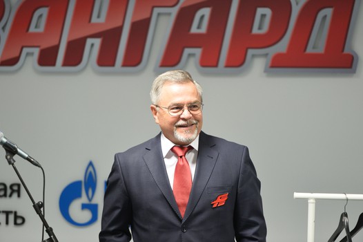 Пресс-конференция президента ХК "Авангард" Владимира Шалаева и представление новичков