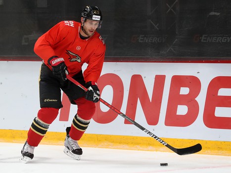 Раскатка «Авангарда» перед матчем с «Адмиралом»