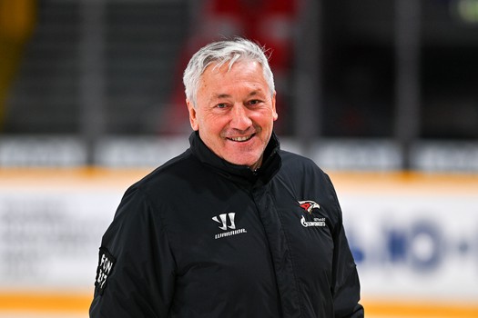 Раскатка «Авангарда» перед матчем в Череповце