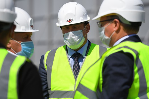 Открытие строительства новой «Арены Омск»