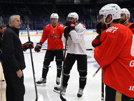 Первая тренировка Никиты Сошникова в «Авангарде»