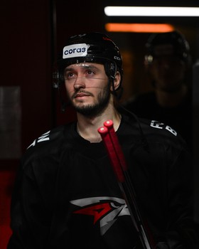 Тренировка «Авангарда» перед матчем с московским «Динамо»