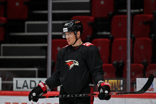 Раскатка «Авангарда» перед матчем с «Амуром»