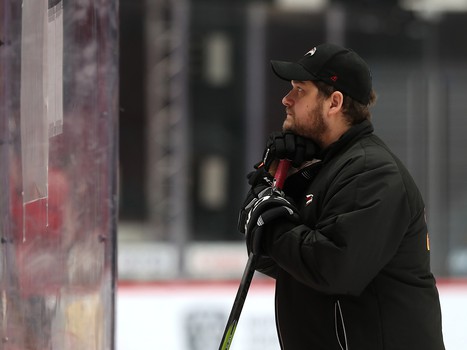 Тренировка «Авангарда» во время паузы в чемпионате