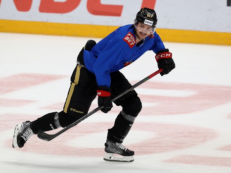 Тренировка «Авангарда» перед матчем с «Нефтехимиком»