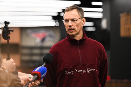 Открытая тренировка «Авангарда» для СМИ