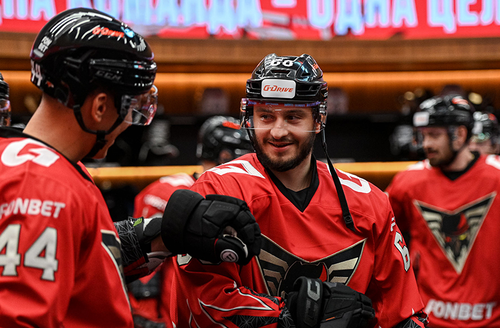 Состав «Авангарда» на матч против «Сибири»