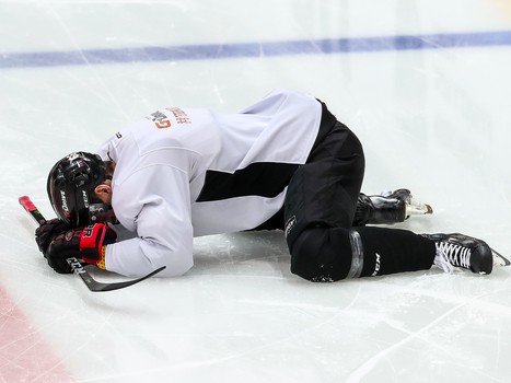 Раскатка «Авангарда» перед матчем с «Сибирью»