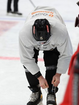 Раскатка «Авангарда» перед матчем с «Салаватом Юлаевым»