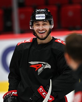 Раскатка «Авангарда» перед матчем с «Амуром»