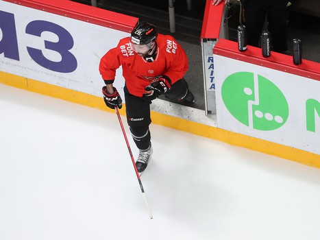 Раскатка «Авангарда» перед четвёртым матчем серии с «Ак Барсом»