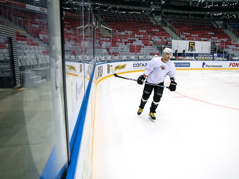 Раскатка «Авангарда» перед выездным матчем с ХК «Сочи»