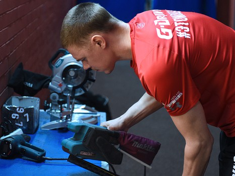 Раскатка "Авангарда" перед матчем с "Ак Барсом"