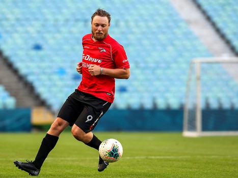 Товарищеский матч по футболу. Сборная «Авангард» - «Мощные СМИ» 13:2