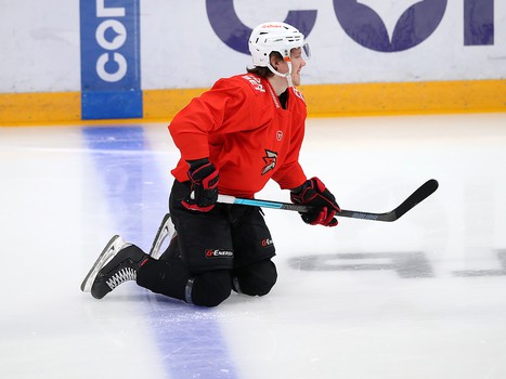 Раскатка «Авангарда» перед вторым матчем финальной серии с ЦСКА