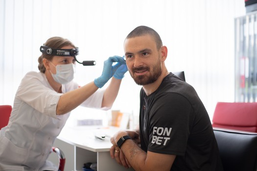 Медицинский осмотр «Авангарда»