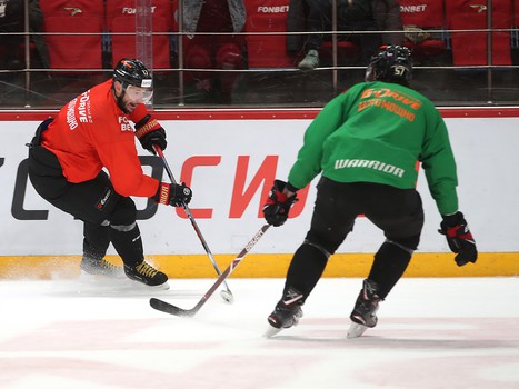 Открытая тренировка «Авангарда» перед стартом второго раунда плей-офф