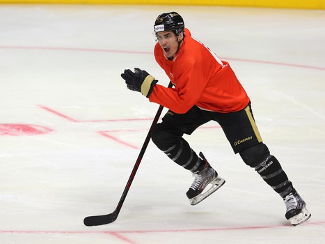 Тренировка «Авангарда» перед матчем с «Ак Барсом» в Дубае