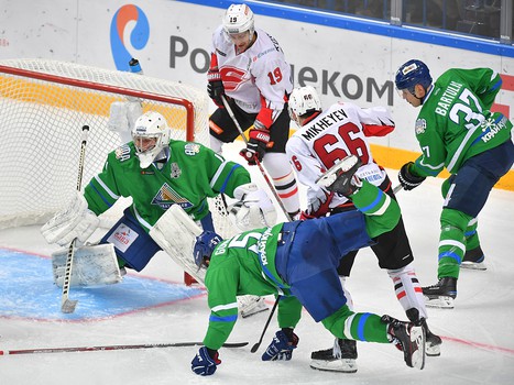 04.03.2018. "Салават Юлаев" - "Авангард" 6:4