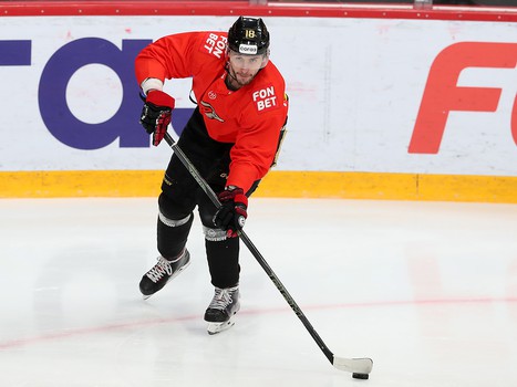 Тренировка «Авангарда» во время паузы в чемпионате