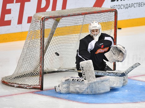 Тренировка "Авангарда" в Ярославле перед матчем с "Торпедо" НН