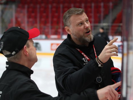 Открытая тренировка «Авангарда» для прессы и болельщиков