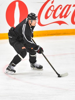 Раскатка "Авангарда" перед матчем с "Адмиралом"