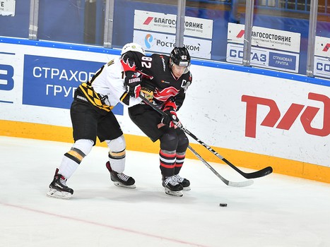 21.02.2018. Серия товарищеских матчей. "Авангард" - "Северсталь" 0:2