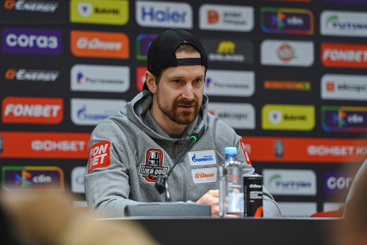 Пресс-конференция перед вторым раундом плей-офф