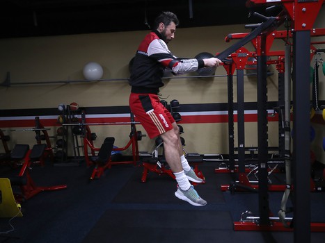 Открытая тренировка «Авангарда» перед домашними матчами финала Кубка Гагарина