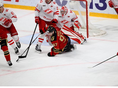 17.02.2022. Товарищеский матч. «Авангард» - «Спартак» 3:5