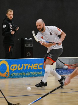 Товарищеский матч по флорболу. «Охранники Крылова» - «Мощные СМИ» 10:2