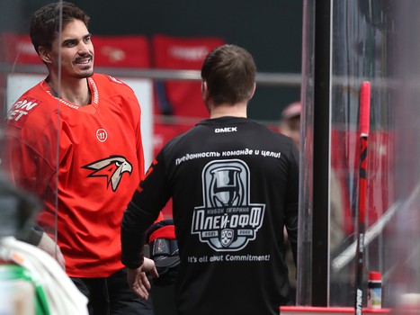 Открытая тренировка «Авангарда» перед вторым раундом плей-офф