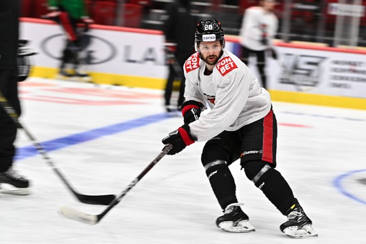 Раскатка «Авангарда» перед третьим матчем финала Востока с «Ак Барсом»