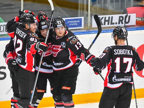 17.03.2017. 5 матч серии 1/2 финала. "Авангард" - "Ак Барс" 4:1