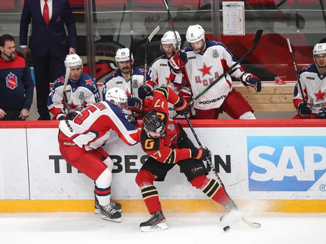 22.04.2021. Финал Кубка Гагарина, 3 матч. «Авангард» - ЦСКА 1:2