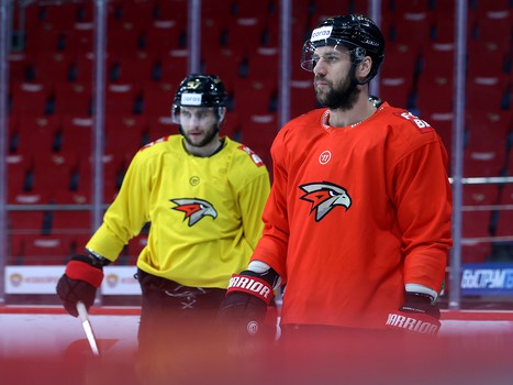 Раскатка «Авангарда» перед шестым матчем серии с «Металлургом»