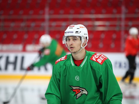 Раскатка «Авангарда» перед выездным матчем с «Автомобилистом»