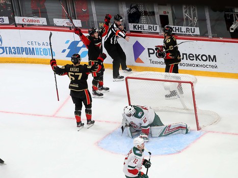 01.12.2020. «Авангард» - «Ак Барс» 3:0