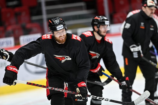 Раскатка «Авангарда» перед четвёртым матчем финала Востока с «Ак Барсом»