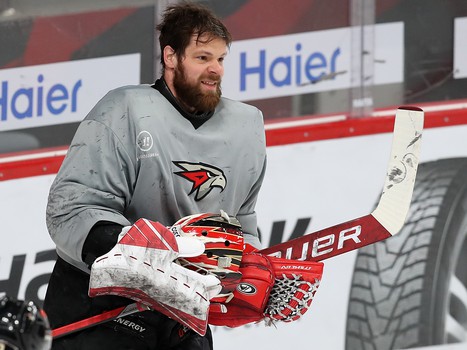 Раскатка «Авангарда» перед пятым матчем серии с «Автомобилистом»