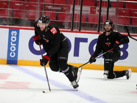 Раскатка «Авангарда» перед четвёртым матчем серии с «Ак Барсом»