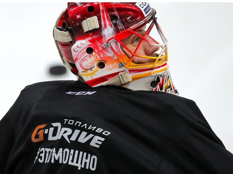 Раскатка «Авангарда» перед матчем с ХК «Сочи»