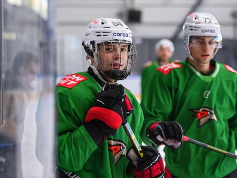 Тренировка «Авангарда» в Омске