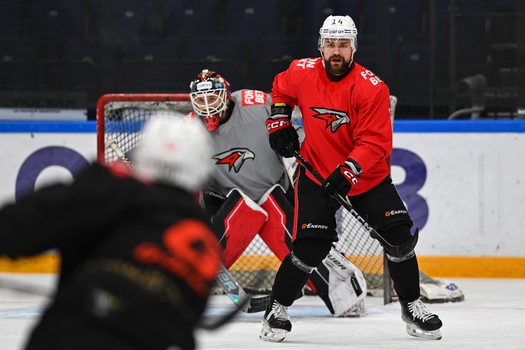 Раскатка «Авангарда» перед выездным матчем с ЦСКА