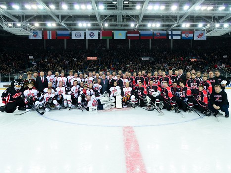 Матч звезд омского хоккея. Часть вторая