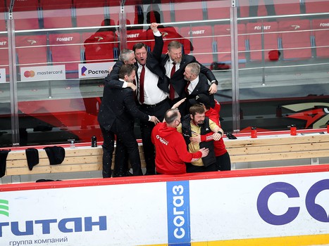 28.04.2021. Финал Кубка Гагарина, 6 матч. «Авангард» - ЦСКА 1:0